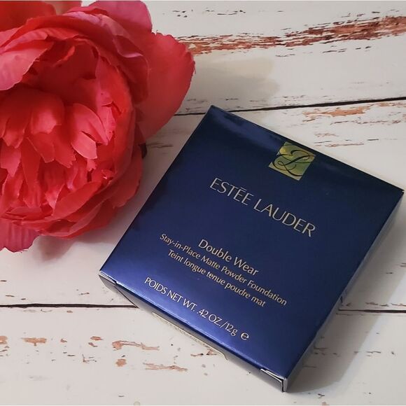 Estee Lauder Double Matte Powder Foundation 7C1 Rich Mahagony - Picture 8 of 11